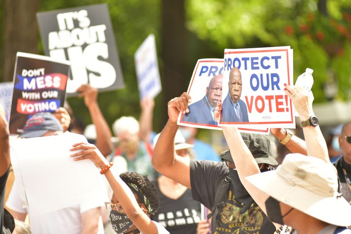 Progressive voting rights advocates have begun to worry that Democrats' failure to advance major federal voting and elections legislation could blunt enthusiasm and turnout for 2022 elections — a cycle in which Republicans are seeking to regain control of Congress and win key positions that could allow them to assert even more partisan power over elections.