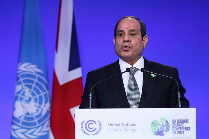 A New York man has been arrested on charges that he worked as a secret and unregistered agent of the Egyptian government, including by sharing information with American law enforcement officials about political opponents of President Abdel Fattah el-Sissi, the Justice Department said Thursday, Jan. 6, 2022. Pierre Girgis, a 39-year-old dual national of Egypt and the United States, is charged with acting as an agent of a foreign government without notifying the Justice Department, and with conspiring to do so. (Yves Herman/Pool via AP, File) qhiukiuiqkeinv