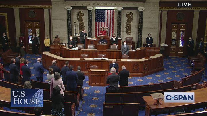 Rep. Liz Cheney (R-Wyo.) and her father, former Vice President Dick Cheney, were the only Republicans in attendance Thursday for a House session commemorating the events of Jan. 6, 2021.