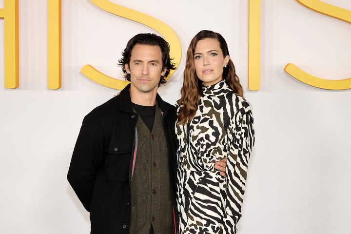 Milo Ventimiglia (left) and Mandy Moore.