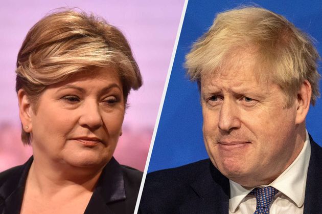 Emily Thornberry hit out at Boris Johnson during Channel 4 News on Thursday