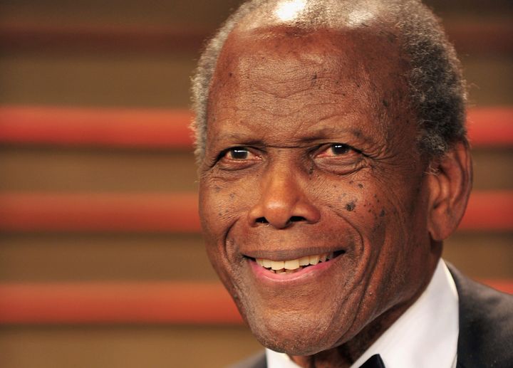 Sidney Poitier pictured in 2014