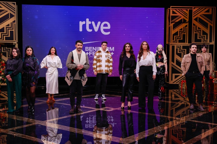 Azúcar Moreno, Blanca Paloma, Luna Ki, Rayden, Gonzalo Hermida y Tanxugueiras entre otros artistas del Benidorm Fest en la presentación.