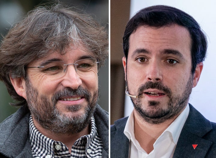 Jordi Évole y Alberto Garzón.