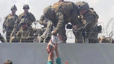 Missing Afghan Baby Passed To U.S. Soldier In Kabul Finally Reunited With Relatives: Report Missing Afghan Baby Passed To U.S. Soldier In Kabul Finally Reunited With Relatives: Report