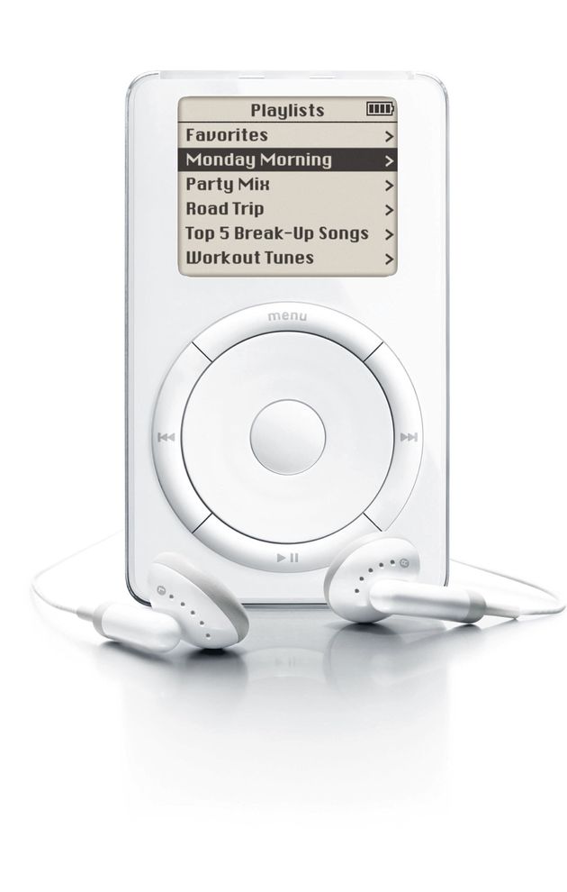 iPod  (Photo Courtesy of Apple Corp. via Getty Images)