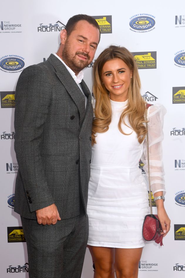 Danny and Dani Dyer pictured in 2019