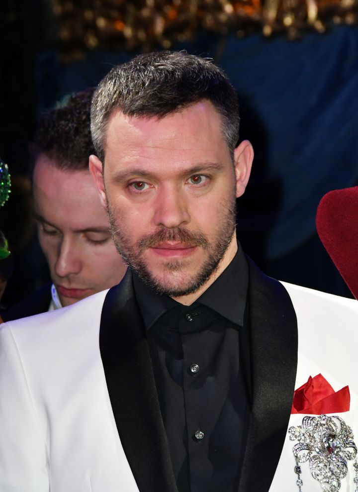 Will Young at a press conference in 2018