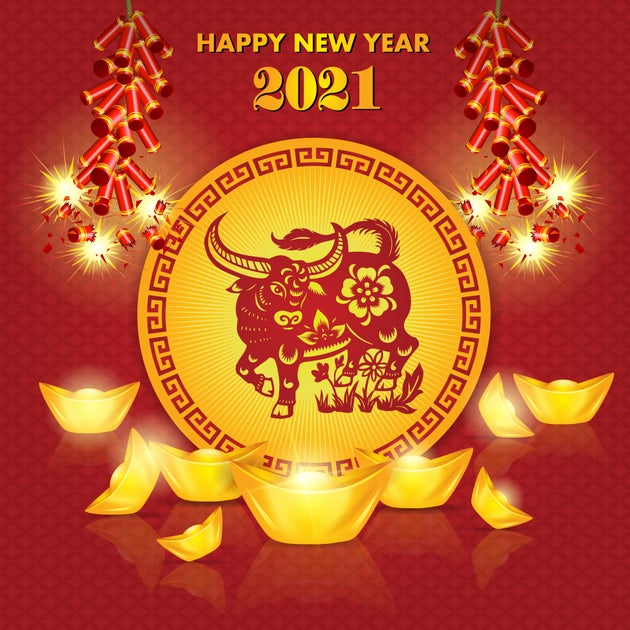 Ox Papercut, Buffalo paper-cut, Year of the Ox, Year of the Buffalo, 2021, happy new year, lunar new...