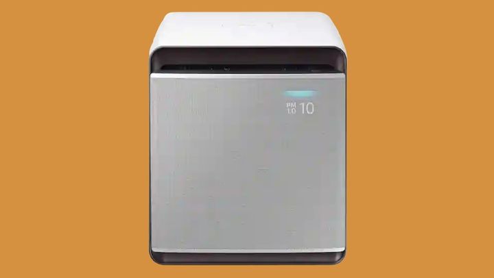 The Samsung Cube Smart air purifier