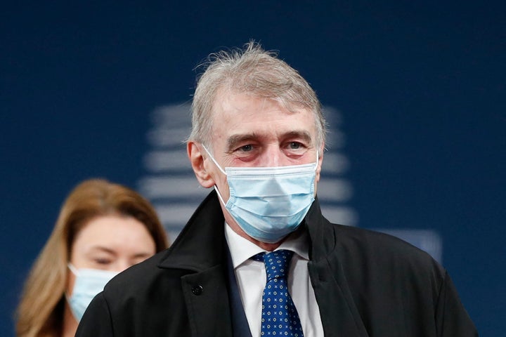 El presidente del Parlamento Europea, David Sassoli.