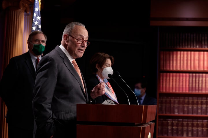 Senate Majority Leader Chuck Schumer (D-N.Y.) promises a final push to pass voting rights legislation that could include changing the chamber's filibuster rules.