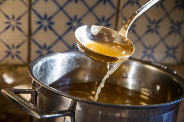 When you can't be bothered to make stock from scratch, make sure you're buying a decent one at the store.