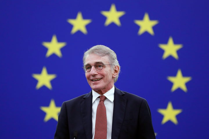 European Parliament President David Sassoli died early Tuesday. He was 65.