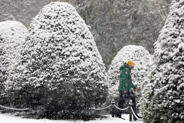 The high in Boston Tuesday is expected to be 12F, with wind chills making it feel as low as -8F.