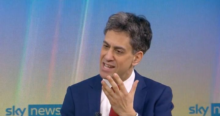 Ed Miliband, shadow climate change secretary, was "lost for words" over the new No.10 party claims