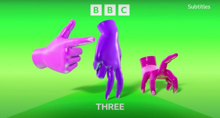 BBC Three's new on-screen idents