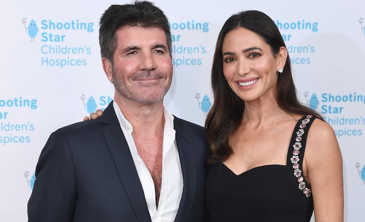 Simon Cowell and Lauren Silverman pictured in November 2021