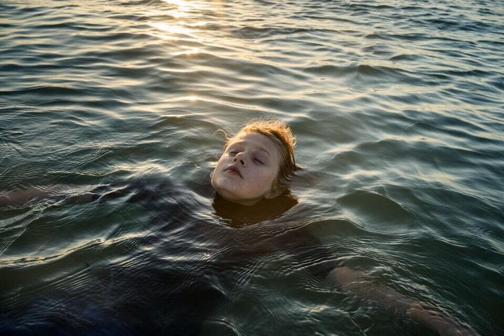 Sasha at 10, by Antonina Mamzenko. <br><br>"During both summers of the pandemic we found calm and serenity amongst the chaos of the world by connecting with the sea at every opportunity we got."