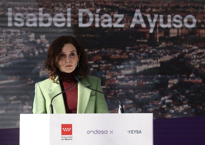 La presidenta de la Comunidad de Madrid, Isabel Díaz Ayuso.