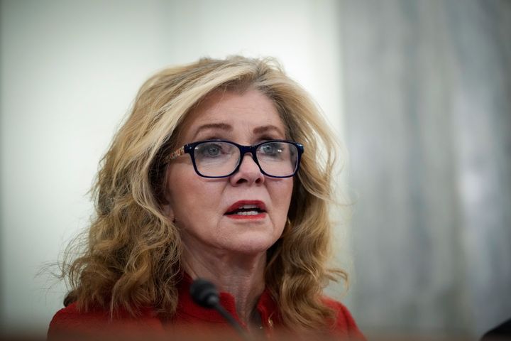 Sen. Marsha Blackburn (R-Tenn.) said President Joe Biden's judicial nominee Andre Mathis has a "rap sheet with a laundry list of citations," which is actually just three speeding tickets from more than 10 years ago.