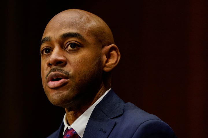 Mathis, Biden's nominee to the 6th U.S. Circuit Court of Appeals, testifies before the Senate Judiciary Committee in a hearing on Capitol Hill.