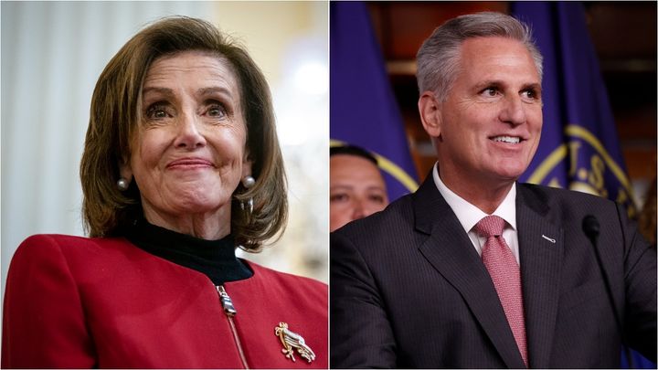 House Speaker Nancy Pelosi (D-Calif.) is opposed to a ban on stock trading. Minority Leader Kevin McCarthy (R-Calif.) said he is open to a ban, but few believe he is sincere.