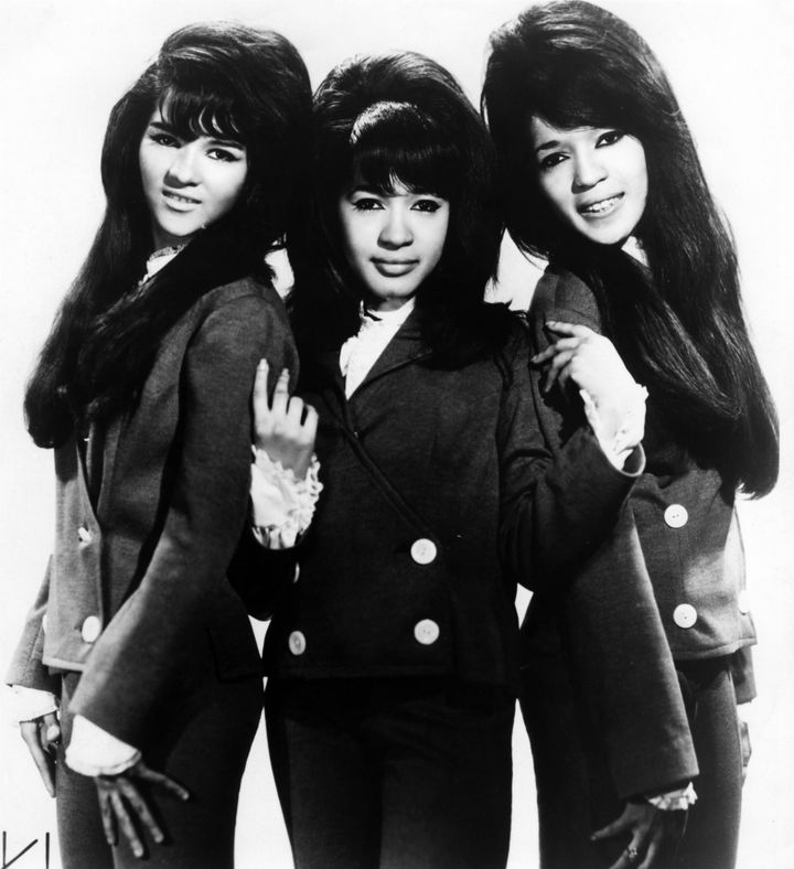 The Ronettes pictured in 1964