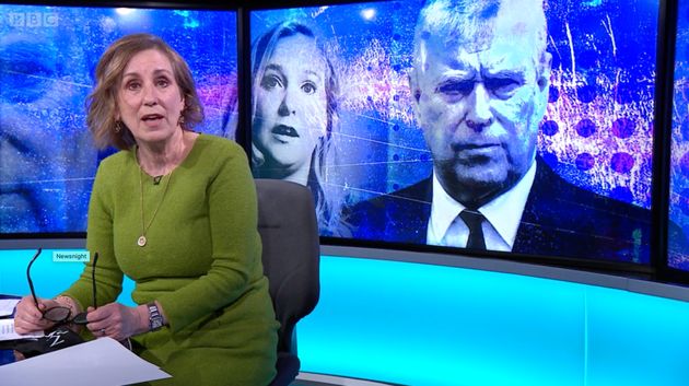 Kirsty Wark apologised twice for the blunder