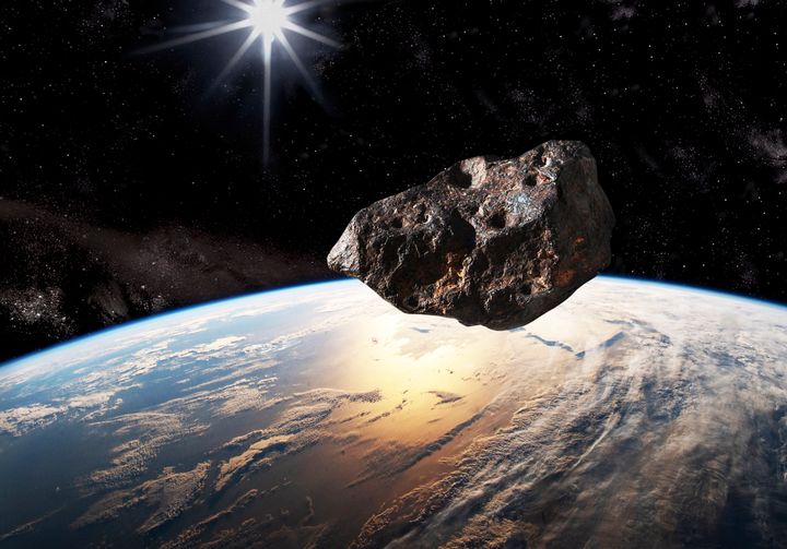 Φωτο αρχείου με αστεροειδή να περνάει κοντά στην γη 