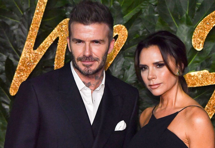 David Beckham and Victoria Beckham pictured in 2018