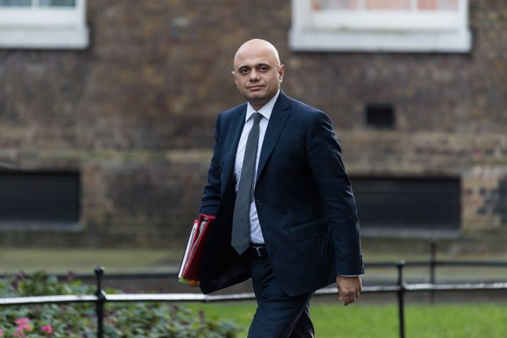 Javid said there were 'early signs that the rate of hospitalisation is starting to slow'.