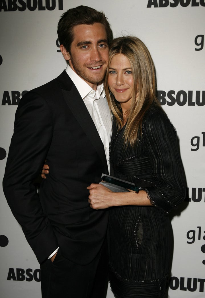 Jake with Jennifer Aniston