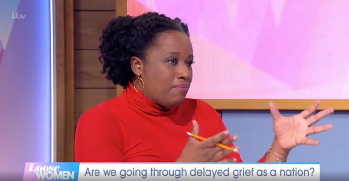 Charlene White opened up about the loss of family members during the pandemic on Loose Women