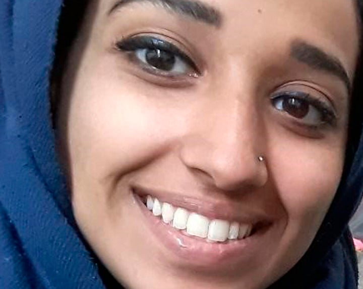 Hoda Muthana is seen in this undated file photo. The U.S. Supreme Court on Monday refused to hear Muthana's appeal in her bid to return to the United States. (Hoda Muthana/Attorney Hassan Shibly via AP)