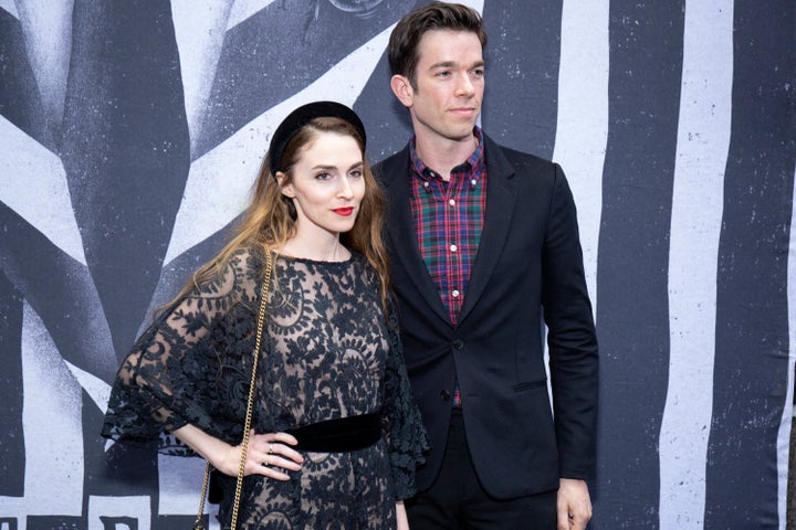 Anna Marie Tendler (left) and John Mulaney in 2019.