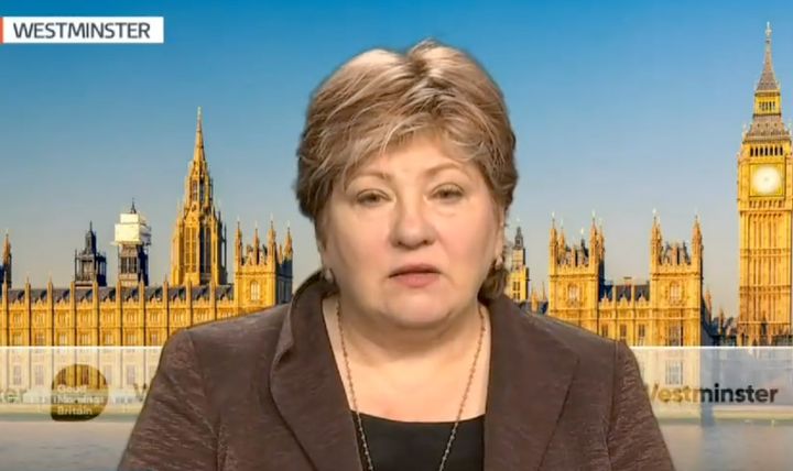 Labour's Emily Thornberry on Good Morning Britain on Friday