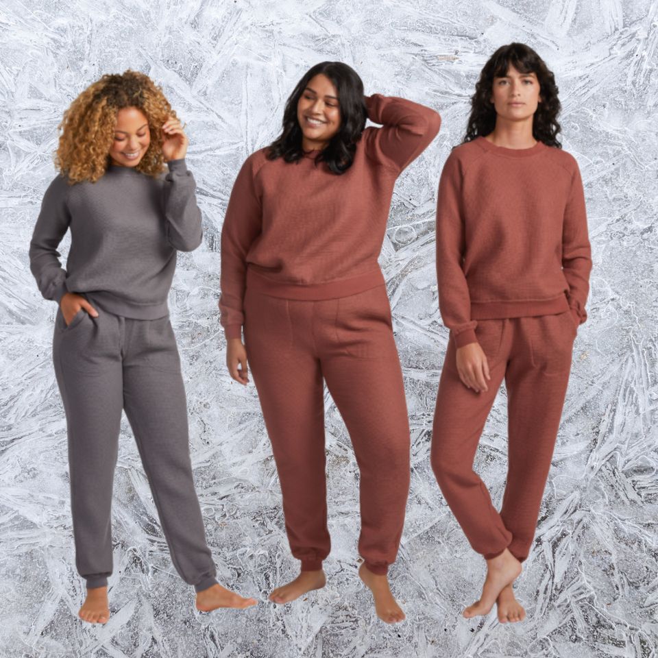 Thick Warm Women's Thermal Underwear Set Female Slim Pajamas Plus