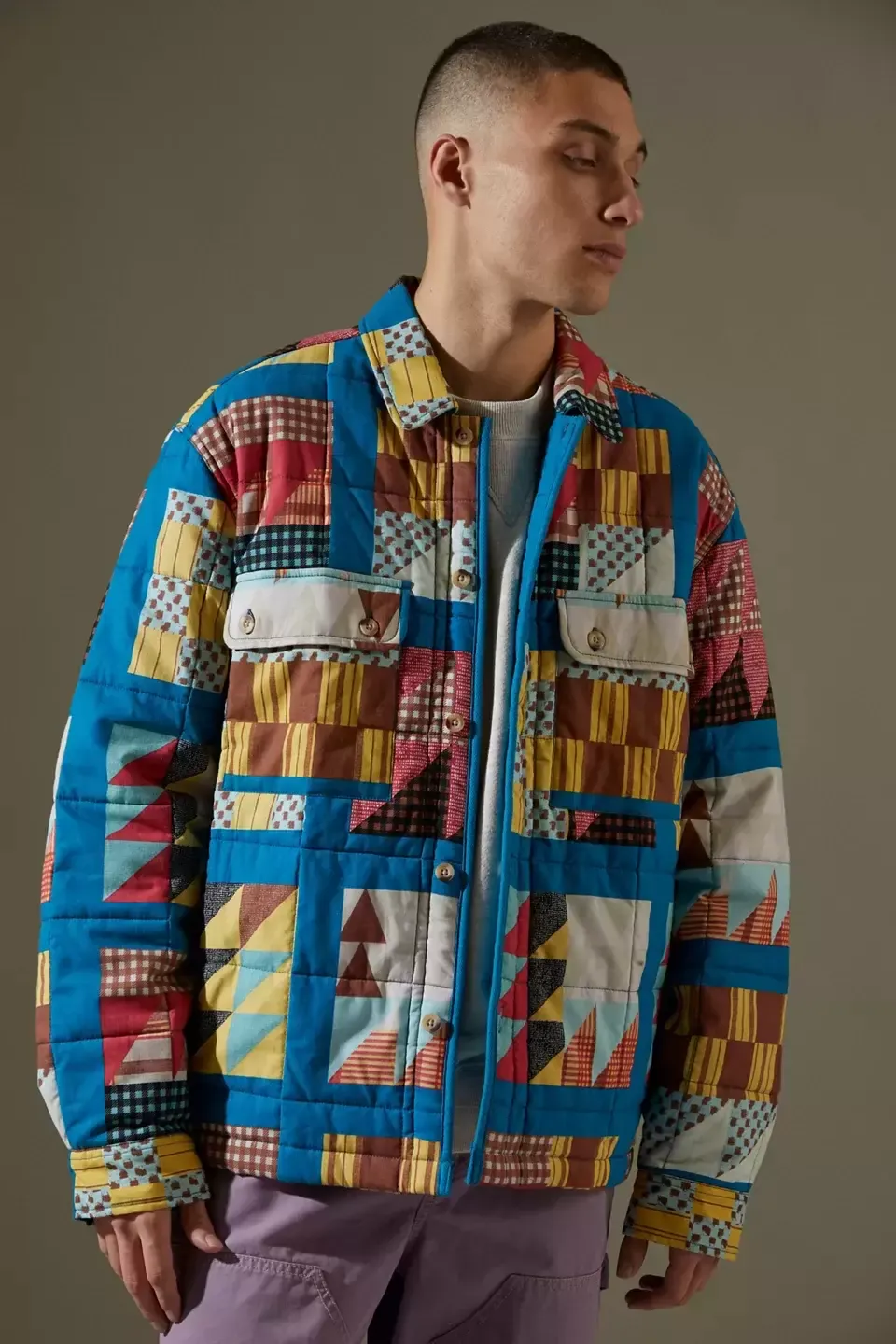 Quilted' And Patchwork Jackets That Remind You Of Your Granny, But