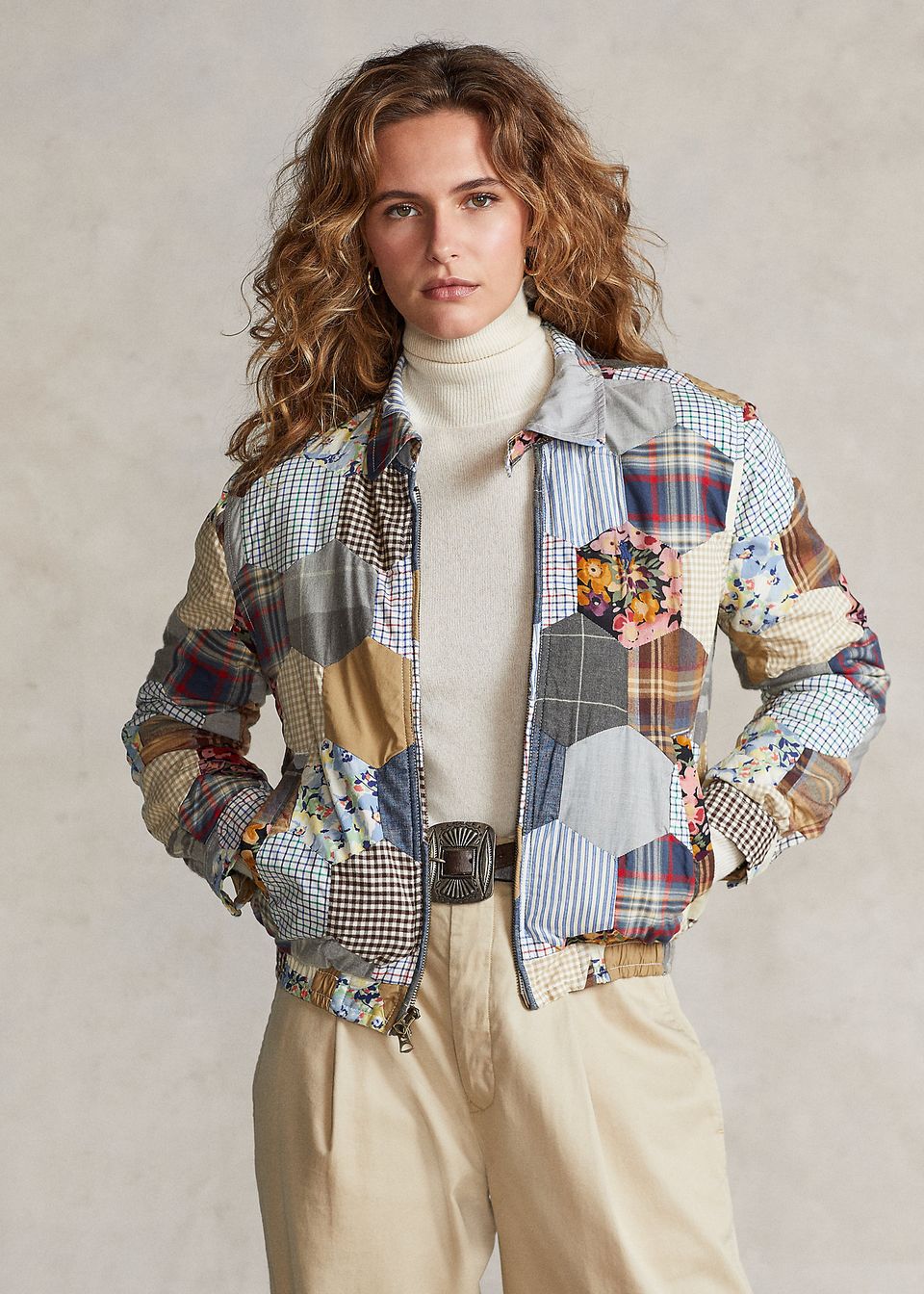 'Quilted' And Patchwork Jackets That Remind You Of Your Granny, But In ...