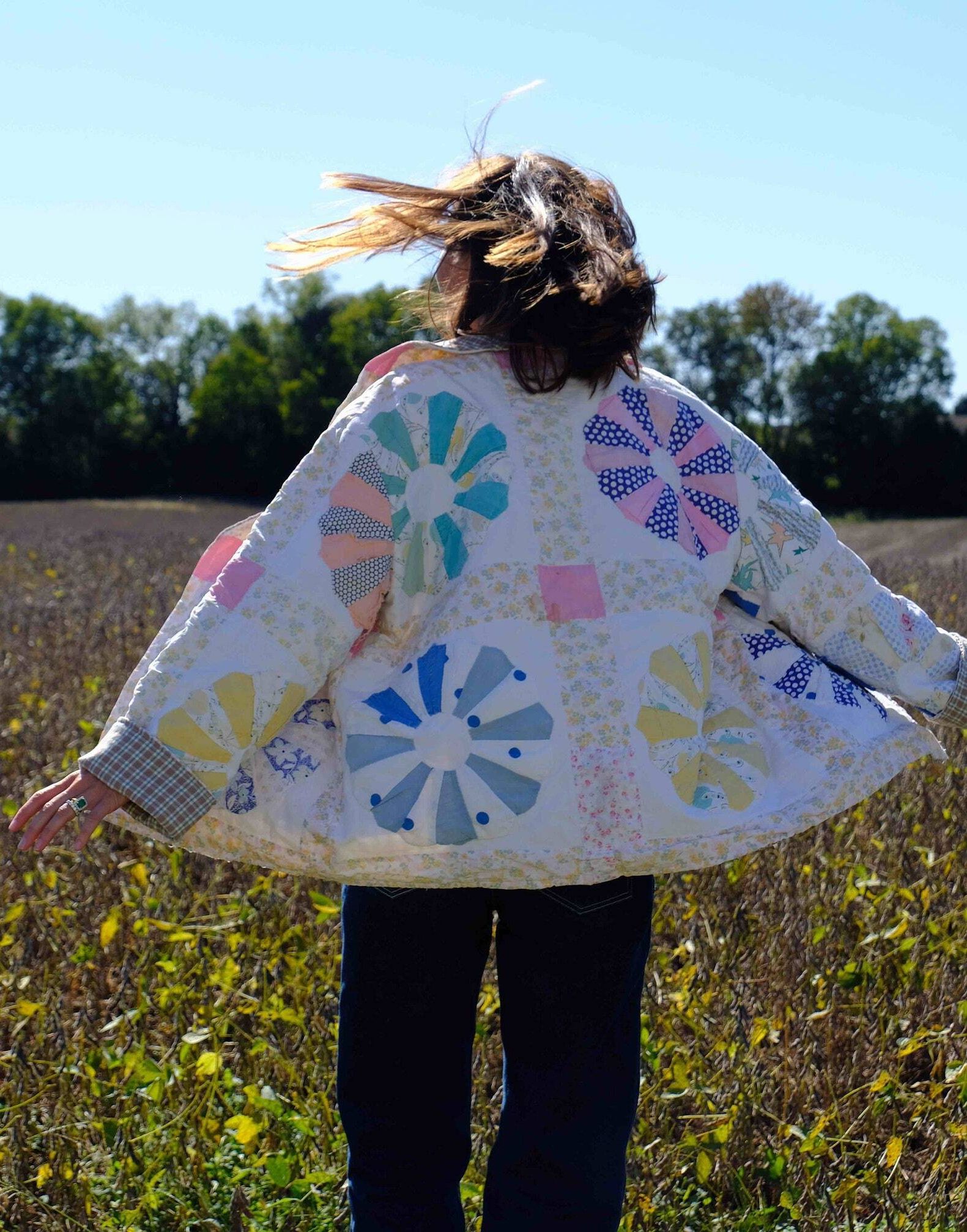 A totally customizable, actually handmade quilt coat