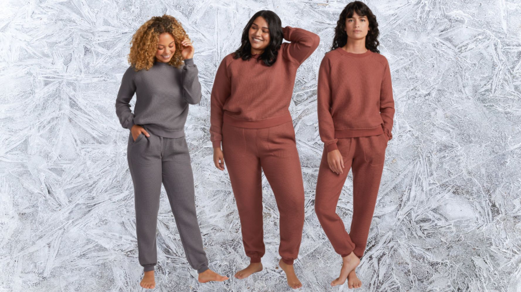 korean Flannel Warm Pajamas for Women Long Sleeve Home Suit Ladies