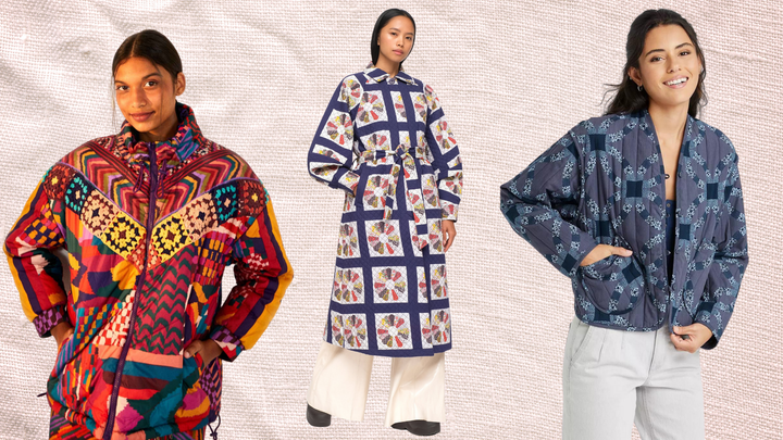 Quilted' And Patchwork Jackets That Remind You Of Your Granny, But