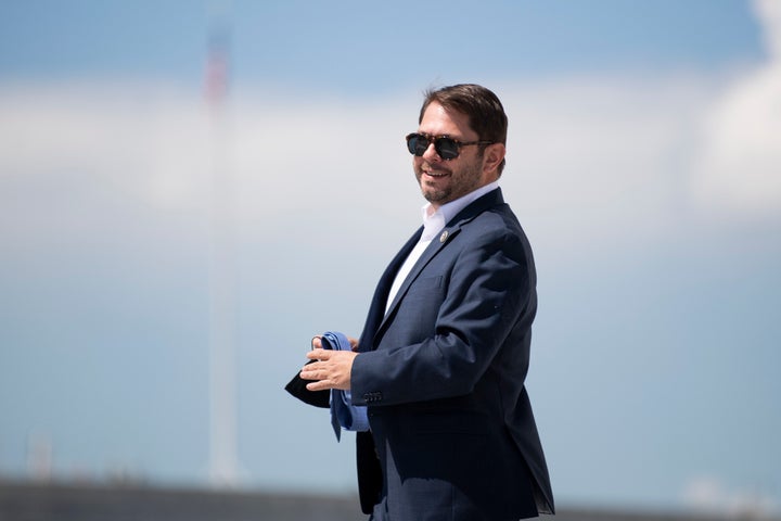 Rep. Ruben Gallego (D-Ariz.), a potential primary challenger to Sen. Kyrsten Sinema (D-Ariz.) in 2024, criticized the senator for her filibuster position.