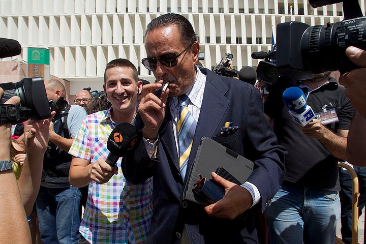 Julian Muñoz en los juzgados de Málaga en junio de 2012.