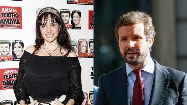 Beatriz Rico y Pablo Casado.