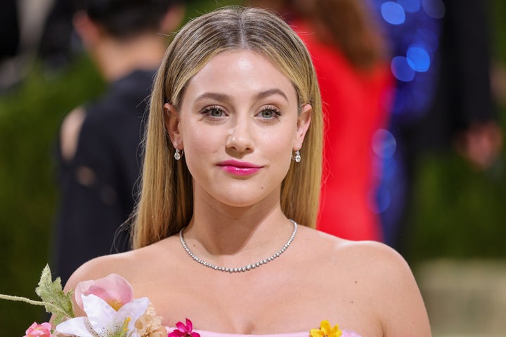 Lili Reinhart at the 2021 Met Gala in New York City.