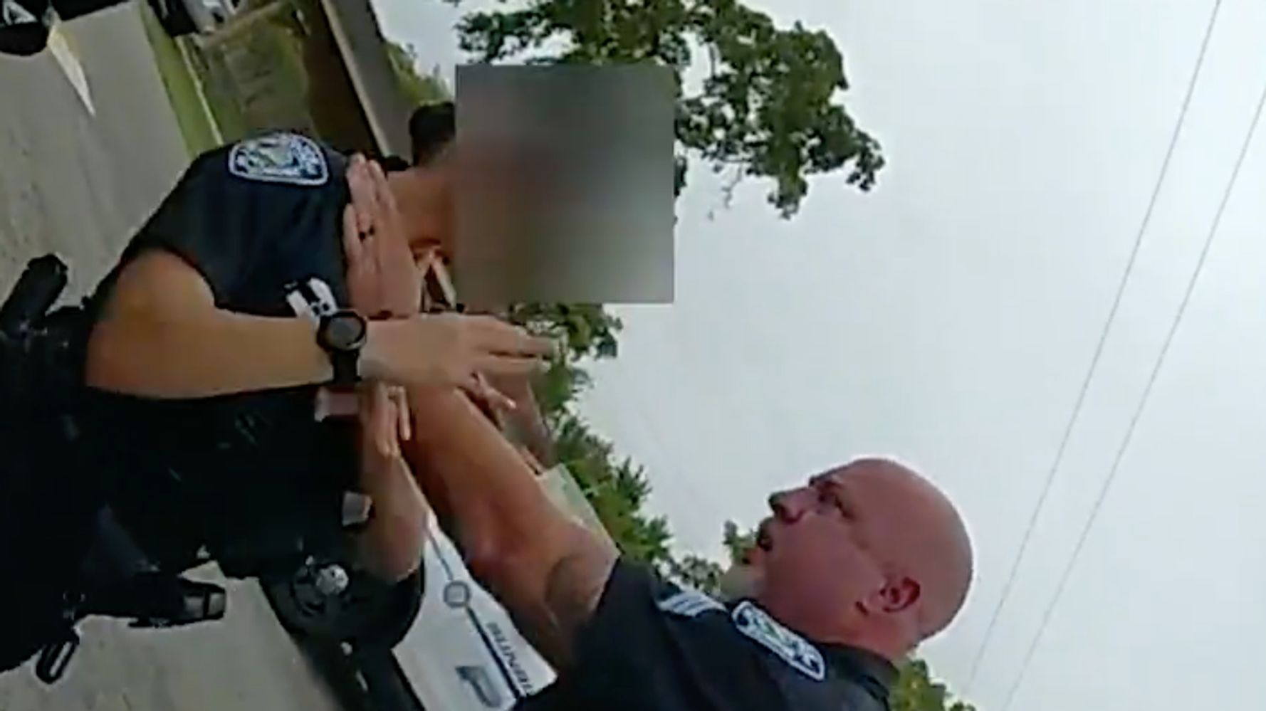 Cop Seen On Video Grabbing Fellow Officer By Her Throat