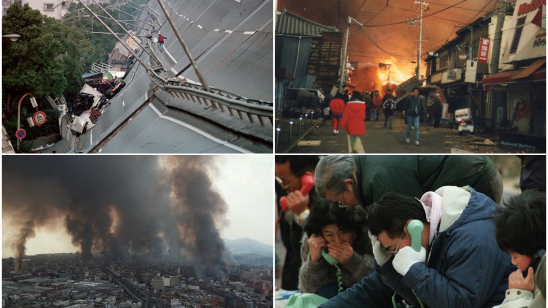 阪神 淡路大震災から27年 倒壊した家屋 火の手から逃げる人々 日常が一変したあの日を振り返る 写真 ハフポスト News