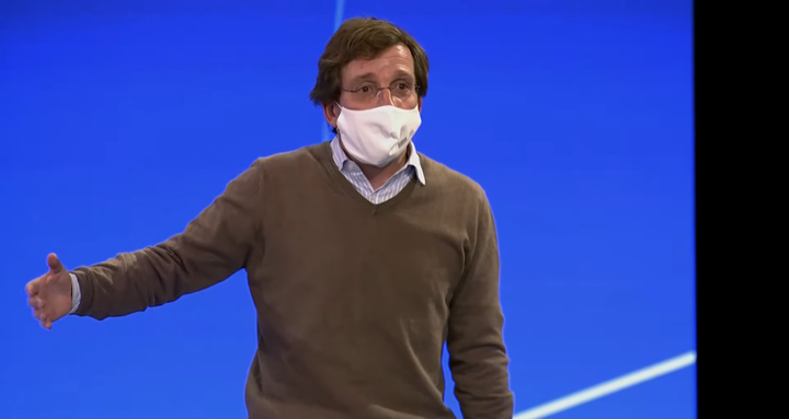 El portavoz nacional del PP y alcalde de Madrid, José Luis Martínez-Almeida.